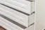 Dielenschrank niedrig, Kommode, Flurschrank, 100 cm breit