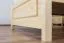 Einzelbett / Gästebett Kiefer massiv Vollholz natur 78, inkl. Lattenrost - 100 x 200 cm (B x L)