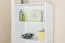 Regal Kiefer massiv Vollholz weiß lackiert Junco 50B - Abmessung 195 x 80 x 42 cm