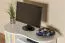 TV-Unterschrank Kiefer massiv Vollholz weiß lackiert Junco 201 - Abmessung 60 x 96 x 48 cm