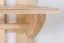 Garderobe Kiefer massiv Vollholz natur Junco 349 – Abmessung 100 x 50 x 33 cm (H x B x T)
