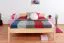 Kinderbett / Jugendbett Kiefer massiv Vollholz natur 85, inkl. Lattenrost - 140 x 200 cm (B x L)