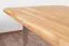 Esstisch Wooden Nature 412 Eiche massiv geölt, Tischplatte rustikal - 140 x 90 cm (B x T)