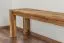 Bank Wooden Nature 132 Eiche massiv - 160 x 33 cm (L x B)