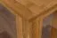 Bank Wooden Nature 132 Eiche massiv - 160 x 33 cm (L x B)