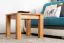 Couchtisch Kiefer massiv Vollholz Erlefarben Junco 485 – Abmessung: 60 x 60 x 50 cm (B x T x H)