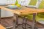 Esstisch Wooden Nature 412 Kernbuche massiv geölt, Tischplatte glatt - 140 x 90 cm (B x T)