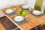 Esstisch Wooden Nature 412 Kernbuche massiv geölt, Tischplatte glatt - 140 x 90 cm (B x T)