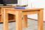 Couchtisch Kiefer massiv Vollholz Erlefarben Junco 485 – Abmessung: 60 x 60 x 50 cm (B x T x H)