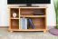 TV-Unterschrank Kiefer massiv Vollholz Erlefarben Junco 204 - Abmessung: 50 x 77 x 40 cm (H x B x T)