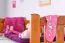 Kinderbett / Juniorbett Kiefer massiv Vollholz Eichefarben 96, inkl. Lattenrost - 90 x 160 cm (B x L)