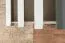 Kommode Vaitele 12, Farbe: Anthrazit Hochglanz / Walnuss - 88 x 106 x 45 cm (H x B x T)