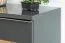 Kommode Vaitele 28, Farbe: Anthrazit Hochglanz / Walnuss - 88 x 167 x 45 cm (H x B x T)