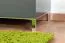 Kommode Vaitele 28, Farbe: Anthrazit Hochglanz / Walnuss - 88 x 167 x 45 cm (H x B x T)