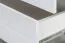 Kommode Sabadell 20, Farbe: Weiß / Weiß Hochglanz - 87 x 90 x 48 cm (H x B x T)