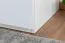 Kommode Sabadell 20, Farbe: Weiß / Weiß Hochglanz - 87 x 90 x 48 cm (H x B x T)