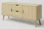 Kommode Kiefer massiv natur Aurornis 44 - Abmessungen: 64 x 142 x 40 cm (H x B x T)