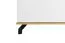 TV-Unterschrank Riemst 07, Farbe: Eiche / Weiß - Abmessungen: 49 x 160 x 50 cm (H x B x T)