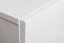 Wohnwand mit modernen Design Kongsvinger 08, Farbe: Eiche Wotan / Weiß Hochglanz - Abmessungen: 160 x 330 x 40 cm (H x B x T), mit genügend Stauraum