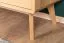 Schreibtisch Eiche massiv natur Aurornis 69 - Abmessungen: 75 x 142 x 55 cm (H x B x T)