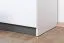 Kinderzimmer - TV-Unterschrank Frank 10, Farbe: Weiß / Grau - 43 x 120 x 43 cm (H x B x T)