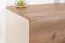 Kommode Papauta 21, Farbe: Kaschmir / Eiche dunkel - Abmessungen: 86 x 176 x 45 cm (H x B x T)