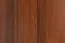 Kommode Mojokerto 04, Farbe: Walnuss / Schwarz - Abmessungen: 121 x 55 x 39 cm (H x B x T)