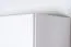 Drehtürenschrank / Kleiderschrank Siumu 37, Farbe: Weiß / Weiß Hochglanz - 224 x 317 x 56 cm (H x B x T)