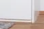 Drehtürenschrank / Kleiderschrank mit LED-Rahmen Siumu 27, Farbe: Weiß / Weiß Hochglanz - 226 x 142 x 60 cm (H x B x T)