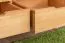 TV-Unterschrank Timaru 21 Kernbuche massiv geölt - Abmessungen: 33 x 90 x 40 cm (H x B x T)
