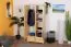Kleiderschrank Massivholz natur 013 - Abmessung 190 x 80 x 60 cm (H x B x T)
