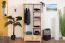 Kleiderschrank Massivholz natur 013 - Abmessung 190 x 80 x 60 cm (H x B x T)