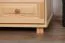 Kleiderschrank Massivholz natur 013 - Abmessung 190 x 80 x 60 cm (H x B x T)