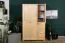 Kleiderschrank Massivholz natur 018 - Abmessung 190 x 133 x 60 cm (H x B x T)