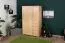 Kleiderschrank Holz natur