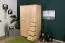 Kleiderschrank Holz natur