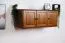 Hängeschrank Kiefer Vollholz massiv Eichefarben 024- Abmessung 50 x 120 x 60 cm (H x B x T)