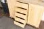 Sideboard, Kommode - Farbe: Natur, Breite: 118 cm