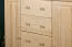 Kommode Kiefer massiv Vollholz natur 062- Abmessung 122 x 118 x 42 cm (H x B x T)
