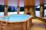 Holz-Pool Sunnydream 07, oval, 8,40 x 4,90 Meter, inklusive Premium Filteranlage, Filtermedium, Poolleiter, Poolfolie, Boden- und Wandvlies, Edelstahl-Eckverbindungen