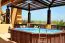Holz-Pool Sunnydream 07, oval, 8,40 x 4,90 Meter, inklusive Premium Filteranlage, Filtermedium, Poolleiter, Poolfolie, Boden- und Wandvlies, Edelstahl-Eckverbindungen