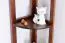 Regal / Eckregal Kiefer massiv Vollholz Nussfarben Junco 59 - Abmessungen: 200 x 42 x 30 cm (H x B x T)