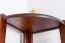 Regal / Eckregal Kiefer massiv Vollholz Nussfarben Junco 59 - Abmessungen: 200 x 42 x 30 cm (H x B x T)