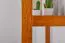 Regal Kiefer massiv Vollholz Eichefarben Junco 54D - 200 x 50 x 30 cm (H x B x T)