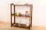 Regal Kiefer massiv Vollholz Nussfarben Junco 57B - 86 x 70 x 30 cm (H x B x T)