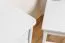 Schuhschrank Kiefer Vollholz massiv Weiß Junco 220 - Abmessungen: 80 x 90 x 40 cm (H x B x T)