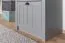 Schuhschrank Segnas 10, Farbe: Grau - 113 x 82 x 36 cm (H x B x T)