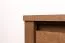 Kommode Selun 02, Farbe: Eiche Dunkelbraun - 80 x 140 x 43 cm (H x B x T)