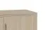 Kommode Kainanto 05, Farbe: Eiche / Grau - Abmessungen: 92 x 156 x 49 cm (H x B x T)