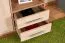 Kommode Curug 10, Farbe: Eiche / Buche hell - Abmessungen: 113 x 90 x 34 cm (H x B x T)
